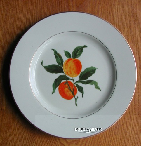 5 MIKASA REGAL POMME CHINA 8 1/4" SALAD & DESSERT PLATE (S)