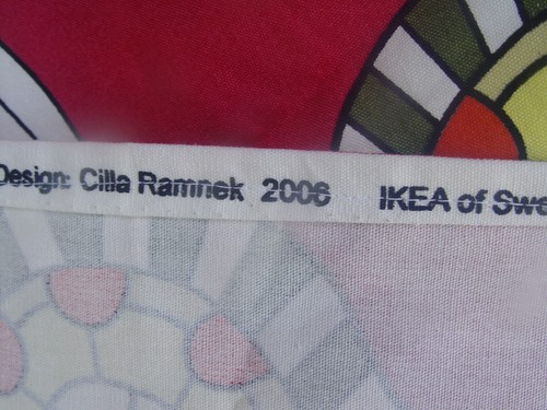 Stoff Ikea Cilla Ramnek 2008 - ca 200cm x 1 15 cm - Bild 4 von 7