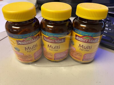 Nature Made Multi for Her including Iron & Calcium ( 90 tablets ) 3 pack