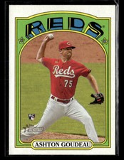 2021 Topps Heritage #610 Ashton Goudeau Rookie Card Cincinnati Reds
