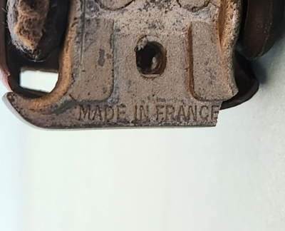 Jouet Ancien Bus Solido Rouge Échelle 1/87 – Mécanisme à Clé (Ne Fonctionne Pas) – France