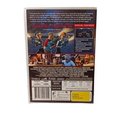 Monster House DVD Movie Animation Children Family Supernatural Horror Comedy - Picture 2 of 9