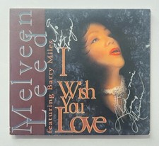 I Wish You Love Melveen Leed Featuring Barry Miles Audio CD SIGNED