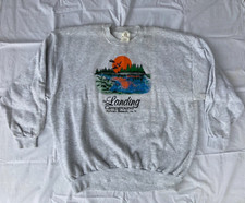 VTG THE LANDING SYLVAN BEACH NEW YORK CAMPGROUND SWEATSHIRT