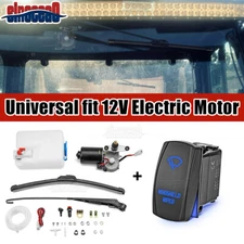 For Kawasaki Mule Teryx 750/800 Krx1000 Electric Wiper Motor Kit + Rocker Switch