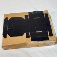 4x1x3.75 Corrugated Black Mailers Packing Boxes 10PCS 4" x 1" x 3.75"