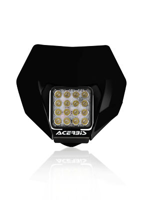 Acerbis Scheinwerfermaske Vsl Fit All Schwarz 0024471.090