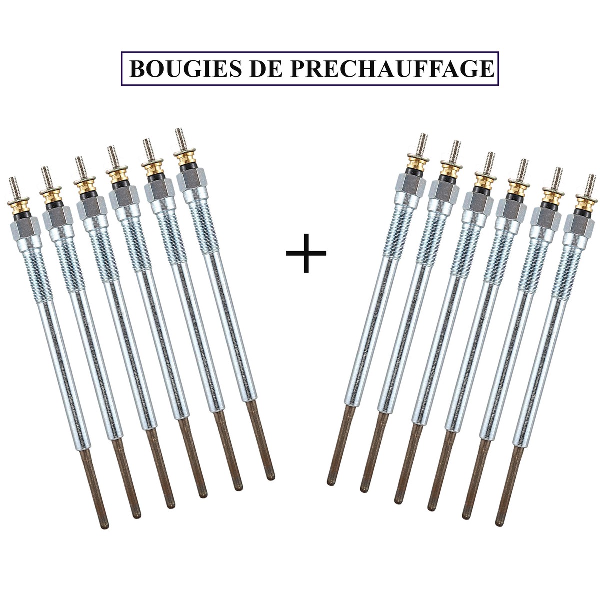 4 Bougie Préchauffage Pour TOYOTA FORTUNER HILUX LAND CRUISER 3.0 3.0L D4D D4-D | UK