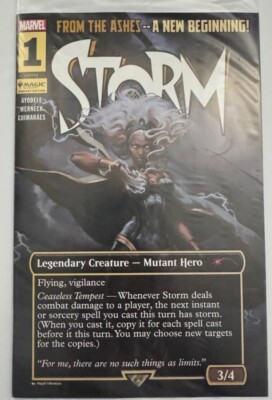 NYCC 2024 Magic: The Gathering Marvel Promo Storm Variant Comic Panel Exclusive