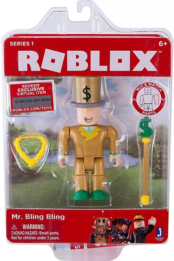 Roblox Mr. Bling Bling Action Figure eBay