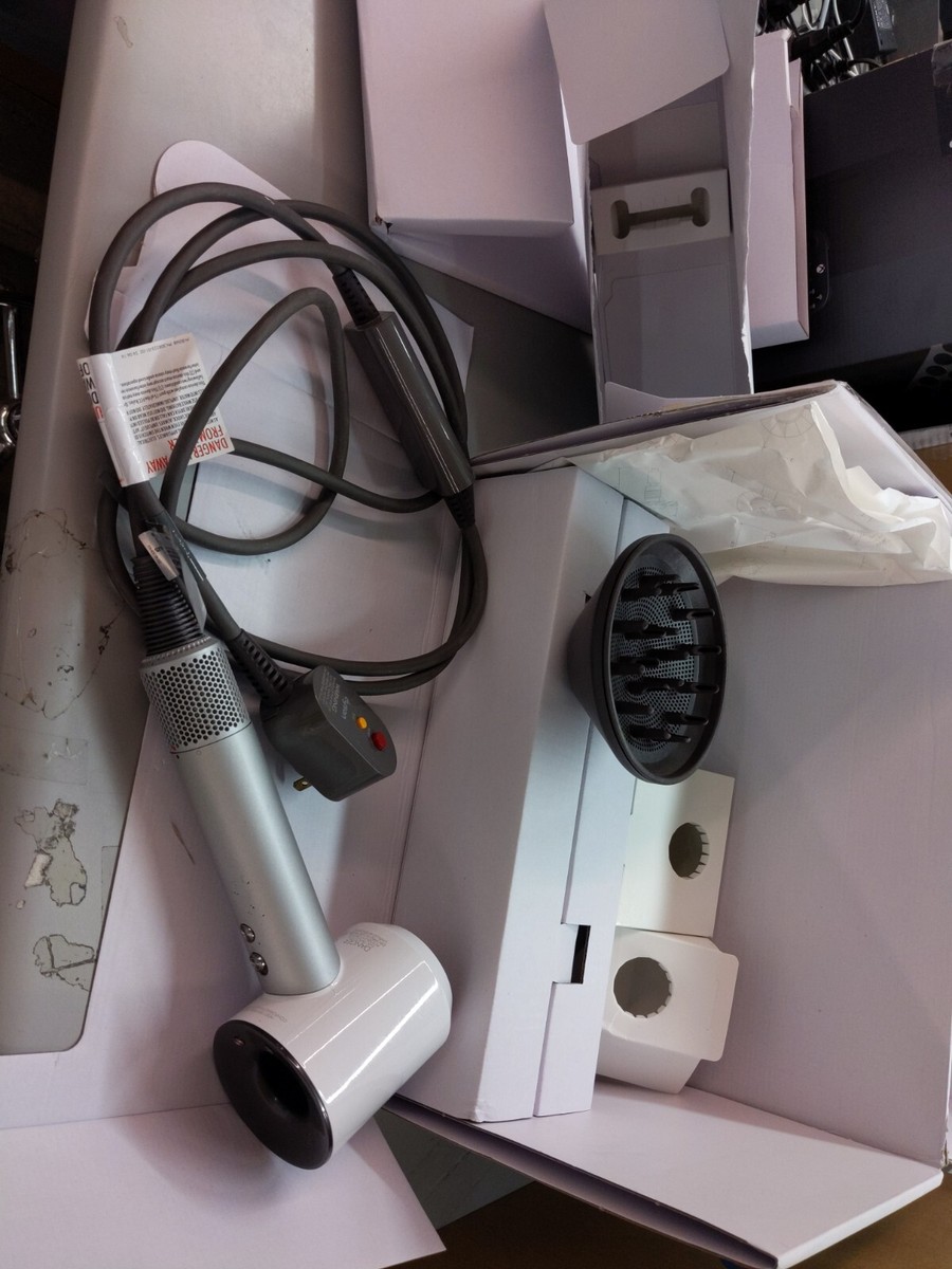 Dyson Hair dryer HD01 Supersonic US Wh/Sv/Nk--GOOD | eBay