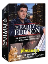Early Edition The Complete TV Series Collection(DVD,16-Disc Set,Seasons 1-4)NEW