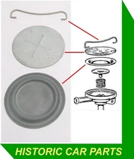 CAP, DIAPHRAGM & CLIP for ENGINE BREATHER VALVE on MGB Roadster & MGBGT 1962-68