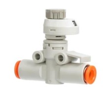 1PC SMC AS2052FS-07 Flow Control, air, inline, indicator, for 1/4" tube