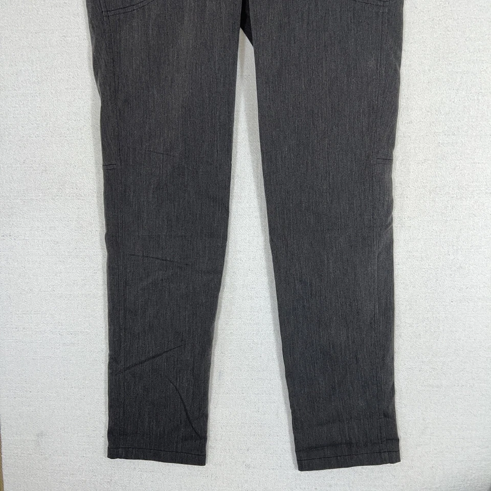 NAU Organic Cotton Blend Tech Pants Womens Size 6 Gray Tapered Chino - Image 3 of 4