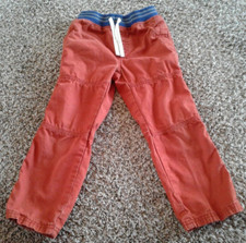 Boys 4 Pants Solid Burnt Orange Authentic J. Khaki