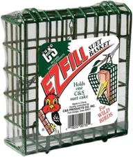 C&S Wild Bird EZ Fill Suet Basket's Green Lot of 8 (T1)