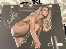 WWE CHAMPION Charlotte Flair 8x10 JSA Autograph COA PHOTO ESPN BODY 8x10 GOAT