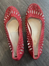 Red Ballet Flats