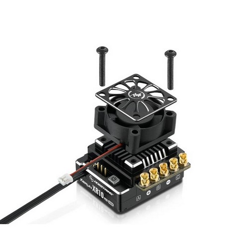Hobbywing 30112600 Xerun XR10 Pro Brushless Regler Schwarz 160A, 2-3s LiPo - Bild 3 von 6