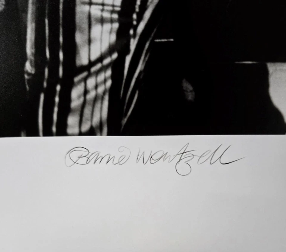 THE FACES 1972 ROD STEWART WENTZELL  ORIGINAL SILVER GELATIN PHOTO 43/50 SIGNED - Image 4 of 4