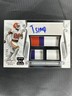 2023 Leaf Trinity Trenton Simpson RPA Silver Rookie Patch Auto RC 57/99 Clemson