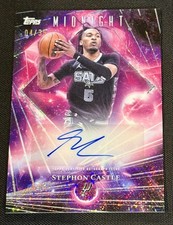2025-26 Topps Midnight - Dark Matter Autographs Stephon Castle #DMA-SCA...