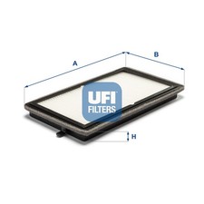 UFI Innenraumfilter 53.026.00 Partikelfilter für ALPINA BMW E36 B3 3er Touring