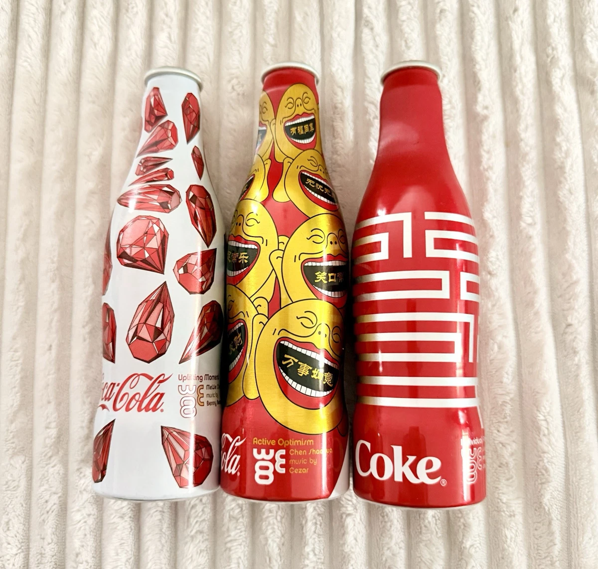 LOT BOUTEILLES COLLECTOR COCA COLA EUR 40,00 - FR
