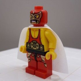 LEGO&reg; Movie El Macho Wrestler tlm022 Villain Mask Cape 70809