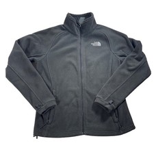 The North Face Women's Fleece Jacket Full Zip Black M Gorpcore Outdoor Warm