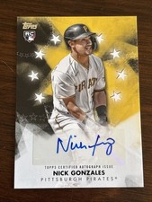 2024 Topps Baseball Stars Nick Gonzales RC Auto #BSA-NG