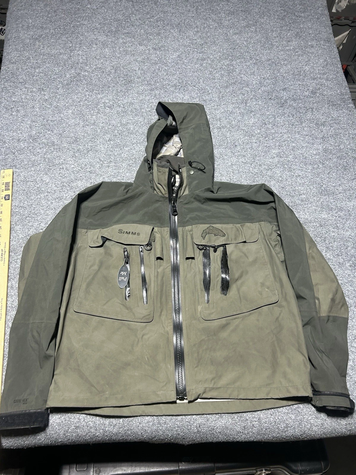 Simms G3 guide gore-tex XCR jacket Men's L fishing wading waterproof Read Descri
Opens in a new wind
