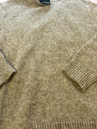 NWT Club Monaco Mockneck Cashmere Oatmeal Sweater Medium $229