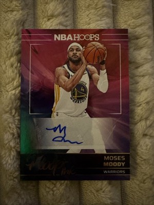 2024 PANINI NBA HOOPS INK HI- MOSES MOODY Auto