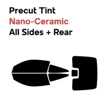 Precut Window Film Automotive Nano Ceramic Tint for Honda Civic 2016-2021 Coupe