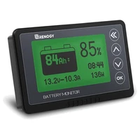 500A Battery Monitor with Shunt, Programmable Alarm