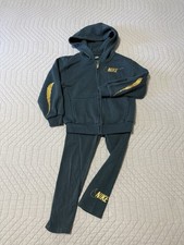 Nike Two Piece Kids Hoodie Set Size 4T Green And Gold