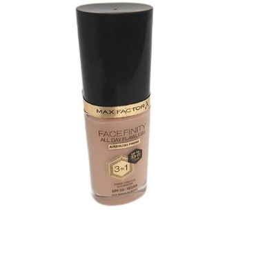 Max Factor Foundation Make Up Gesichtspflege Face Finity All Day Makellos 3 in 1