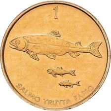 [#1527046] Slovenia, Tolar, 2004, Nickel-brass, MS, KM:4