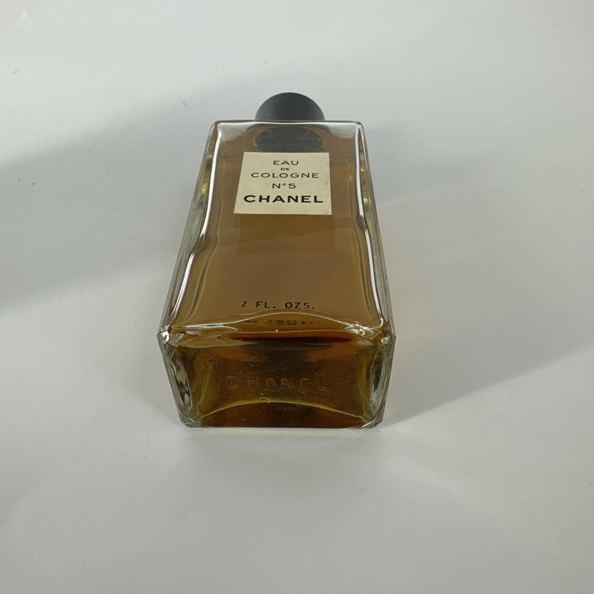 RARE Vintage 1960s Chanel No 5 Eau de Cologne 2 fl oz NEW OPEN BOX