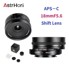 AstrHori 18mm F5.6 APS-C MF Shift Wide Angle Prime Lens for Sony E-mount Camera