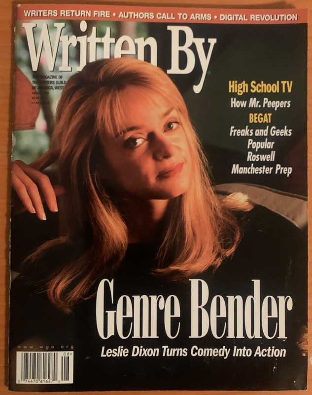 WGA Written By; Leslie DIxon, Freaks and geeks, Roswell, Popular, Mr. Peepers