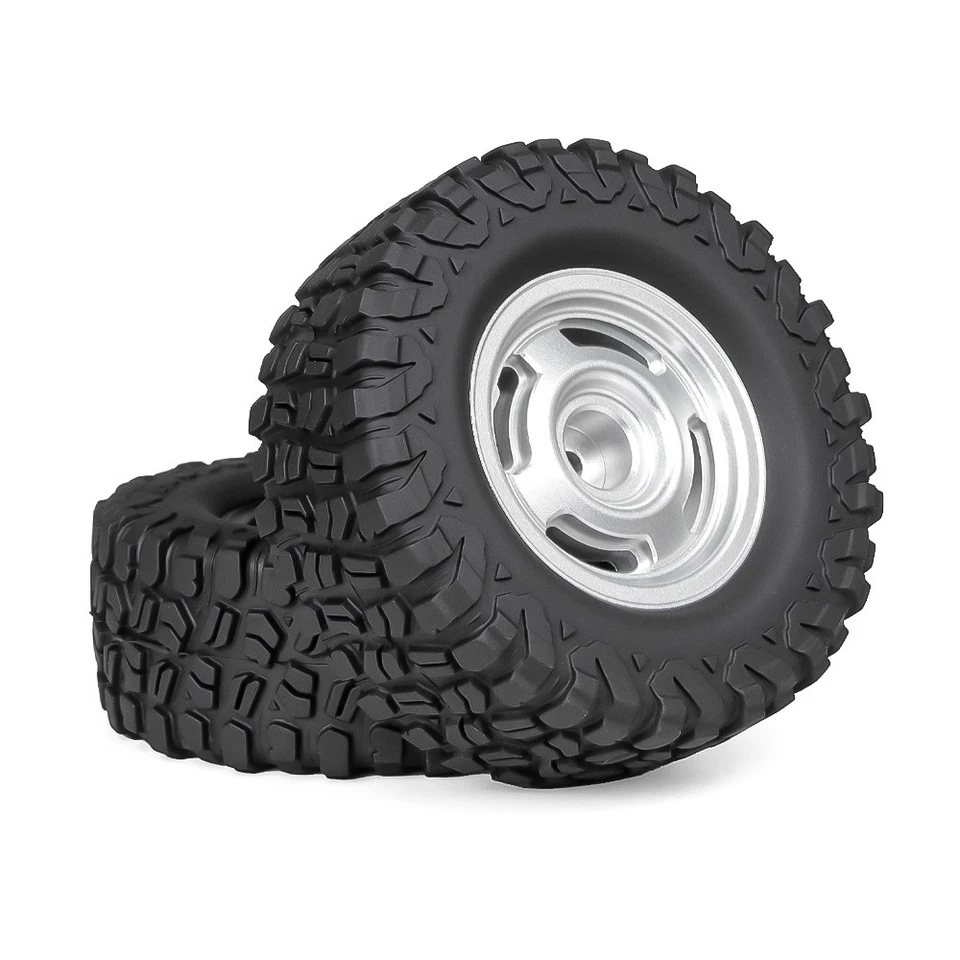 1,3-Zoll-Radreifen-Set 7mm Hex für 1/18 TRX4M Upgrade RC Crawler Car - Bild 4 von 4