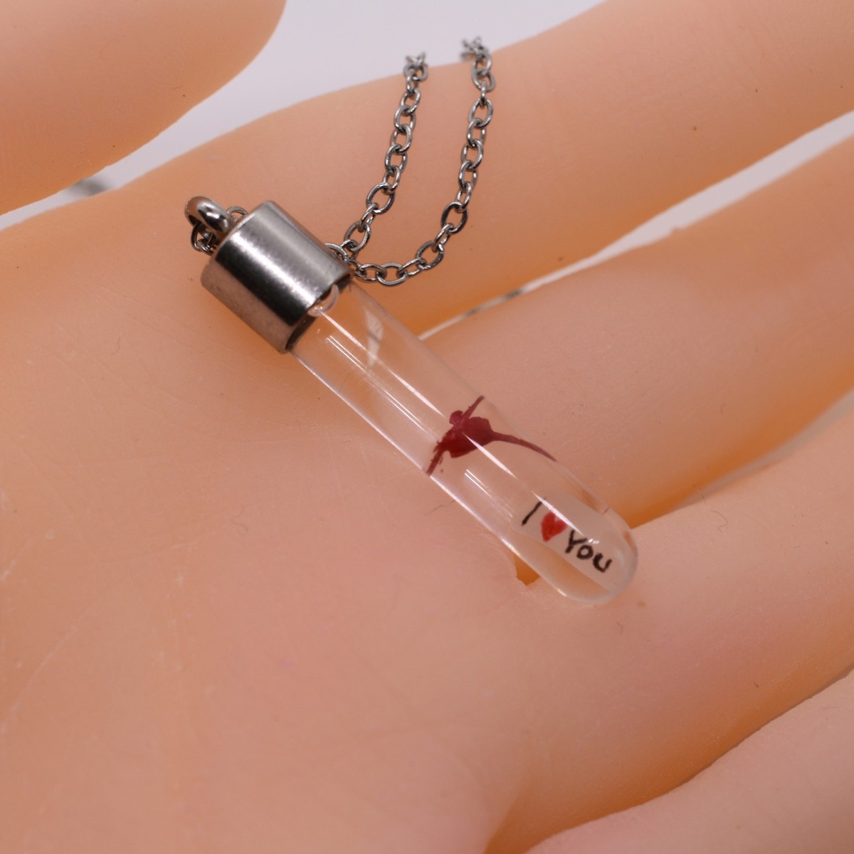 Personalized your name on a grain of rice Key-chain