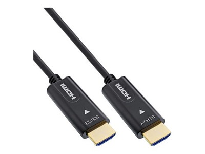 InLine HDMI Cable AOC High Speed HDMI with Ethernet 4K/60Hz M/M 40m 17540O