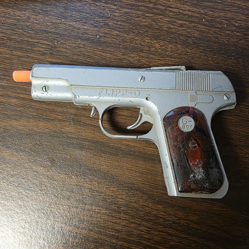 Vintage Diecast Flipp-o G-Boy Cap Gun - Picture 1 of 7