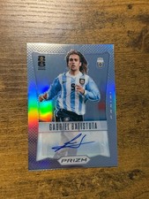 Panini Prizm Gabriel Batistuta Autographed