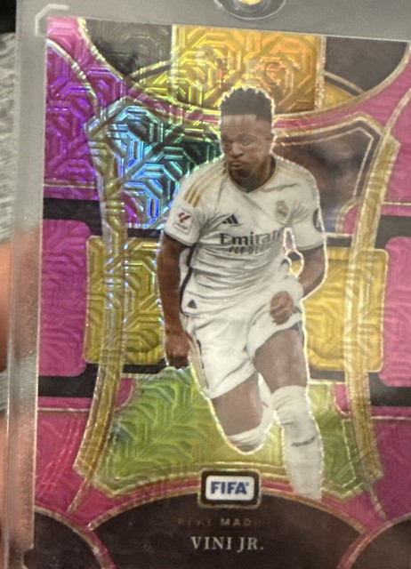 Vinícius Júnior 2023 Panini Select La Liga Pink