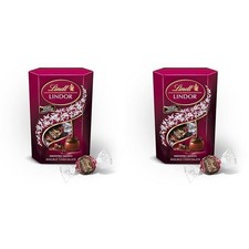 Lindor Double Chocolate Truffles Box Approx 16 balls 200g Chocolate Truffles
